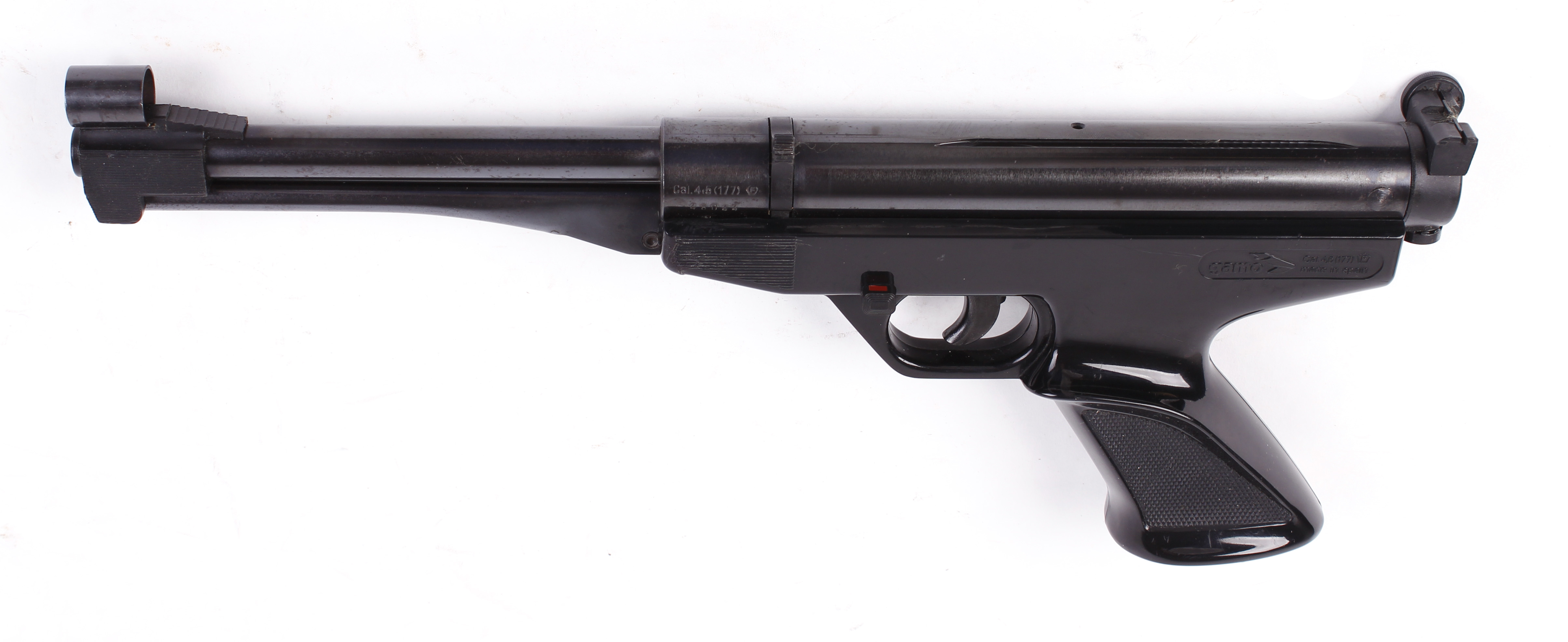 .177 Gamo underlever air pistol, tunnel foresight, adjustable rear ...