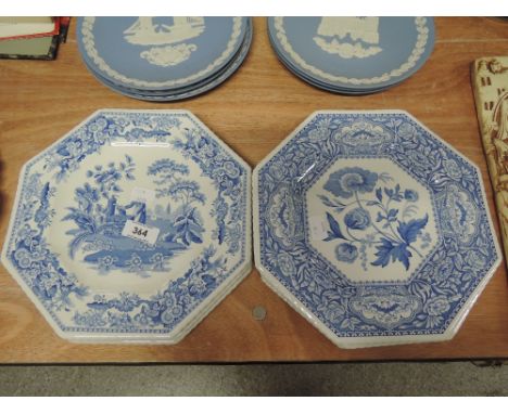 A selection of vintage Spode display plates