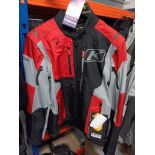 Klim Dakar Motorbike Jacket; Colour: Monument Gray - Red Rock; 3122-002-130-618; Size: M; RRP: £320
