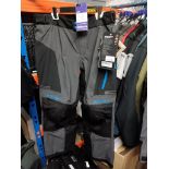 Klim Traverse Motorbike Pant; Colour: Black Kinettic Blue; 4051-002-036-000; Size: 36; RRP £500