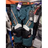 Klim Dakar Motorbike Pant; Colour: Stiking Petrol; 3142-004-036-201; Size: 36; RRP: £270