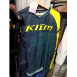 Klim XC Lite Jersey and Pant; Colour: Corrosion Vivid Blue; Pant Code: 5004-005-032-010; Size: 32;