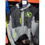 Klim Traverse Motorbike Jacket; Colour: Electrik Gecko; 4050-002-150-630; Size: XL; RRP £500