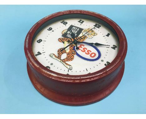 A modern 'Esso' clock