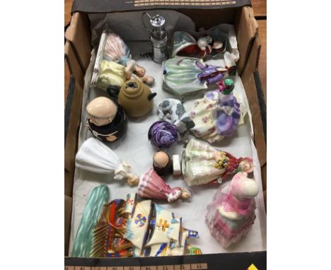 Various Royal Doulton, Goebel figure etc.