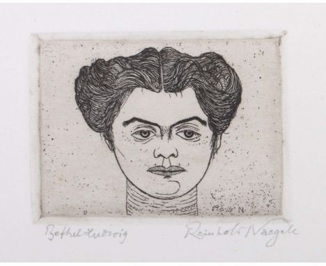 Nägele, ReinholdMurrhardt 1884 - 1972 Stuttgart, Maler und Grafiker, Mitbegründer der Stuttgarter Sezession, 1952 Verleihung 