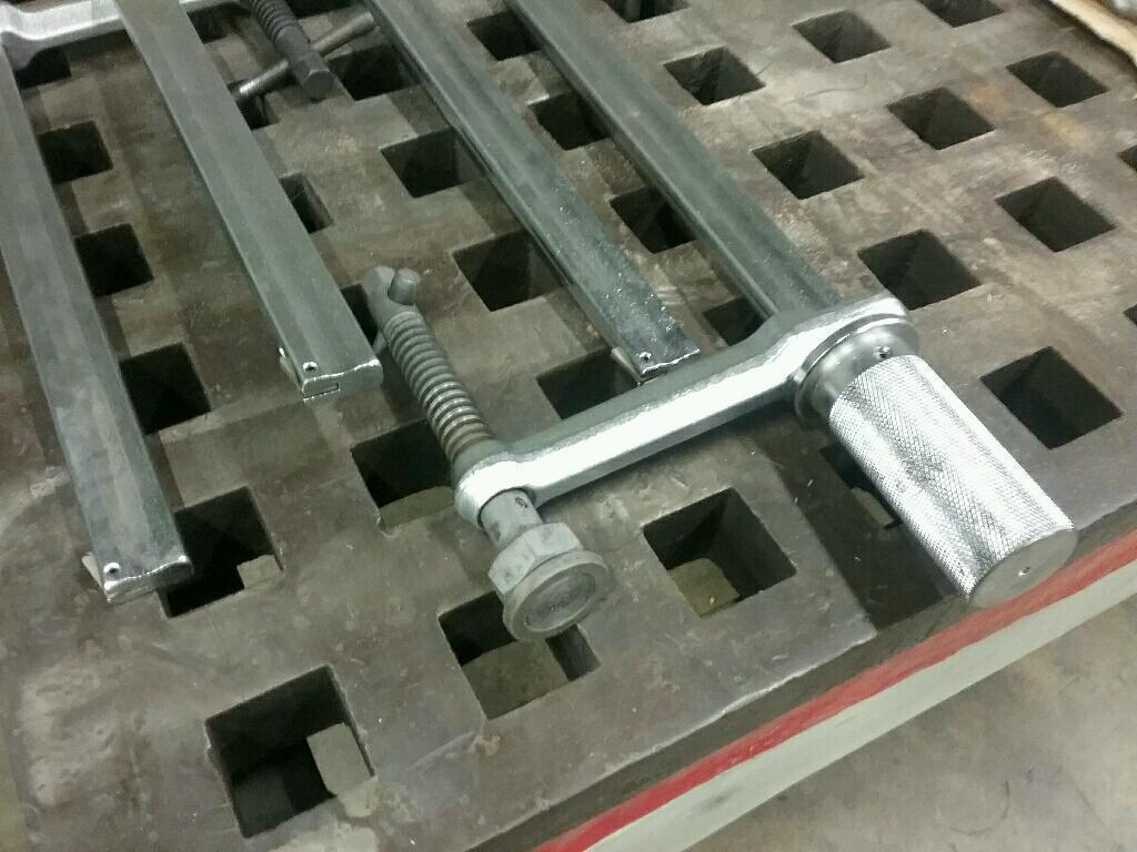 (4) Manual Hold Down Clamps for Acorn Style Welding Tables