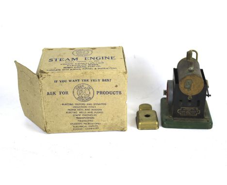 A boxed ESL model 'Minor' steam engine no 1520 with burner.
