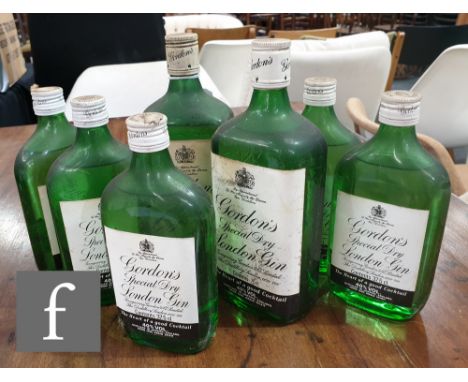 A collection of 1970s/80s Gordon's dry gin, to include two bottles of 75cl. and a thirty five bottles of 37.5cl. (37) 