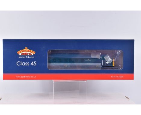 A BOXED OO GAUGE BACHMANN BRANCHLINE MODEL RAILWAYS Class 45, no. 45041 'Royal Tank Regiment' in BR Blue, item no. 32-685SD, 