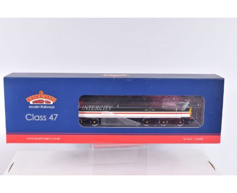 A BOXED OO GAUGE BACHMANN BRANCHLINE MODEL RAILWAYS Class 47, no. 47834 'Fire Fly' in BR Intercity Swallow livery, item no. 3