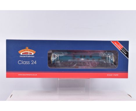 A BOXED OO GAUGE BACHMANN BRANCHLINE MODEL RAILWAYS Class 24 Diesel R.D.B. 968007 in BR Research Department Blue - Weathered,