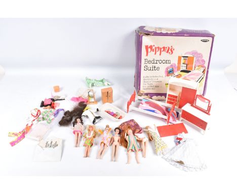 A QUANTITY OF ASSORTED EARLY 1970'S DOLLS, Mattel Rock Flower doll - Heather, Uneeda Little Miss Dollikin and three Topper Da