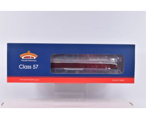 A BOXED OO GAUGE BACHMANN BRANCHLINE MODEL RAILWAYS Class 57, number 57313 in West Coast Railway Company Maroon, item no. 32-