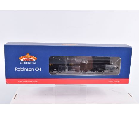 A BOXED OO GAUGE BACHMANN BRANCLINE MODEL RAILWAYS LOCOMOTIVE, Class 04- 2-8-0, Robinson ROD no. 63601, in BR Black with Late