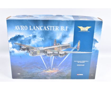 A BOXED CORGI AVIATION ARCHIVE 1:72 SCALE AVRO LANCASTER DIECAST MODEL AIRCRAFT, numbered AA32601, model appears in new condi