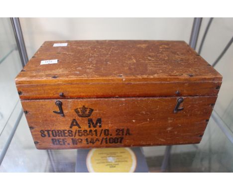 Rare Air Ministry Type 35 No 1 Photo Reconnaissance Camera Control Unit Box - Designed to work in conjunction with the F24 ca