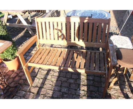 Slatted Garden Bench 
