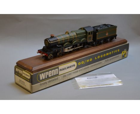 OO Gauge. Wrenn. W2400 BR Castle. Limited Edition "Great Western" VG no obvious damage to paint work. Boxed, stamped Packer N