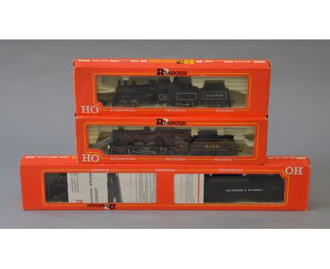 H0 scale. Rivarossi. 3 x locomotives. Midland "Royal Scot" Ref 1348, articulated Shay L.C & N.Co Ref 1529 & articulated 4-6-6