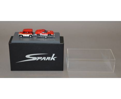 Spark S0299 Transporter Team Lotus-Silverstone 1968, 1:43 scale. Boxed, E.