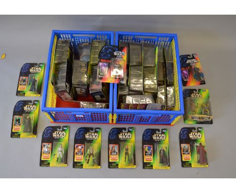 30 x Hasbro/Kenner Star Wars POTF2 carded figures, includes Deluxe and Expanded Universe. Overall appear E.