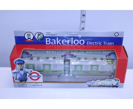 A boxed Bachmann Bakerloo electric train model 