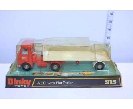 A 1970's boxed Dinky 915 model (damage to blister pack) 