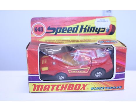 A 1970's boxed Matchbox Speed Kings K-40 model 