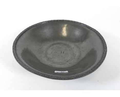 A Liberty &amp; Co. Tudric pewter bowl, No. 01354, dia. 25cm