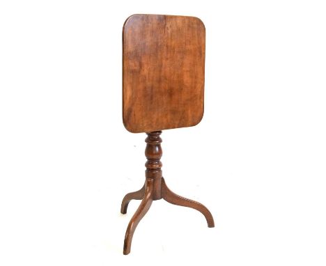 Victorian tripod occasional table, 50cm x 45cm x 74cm high