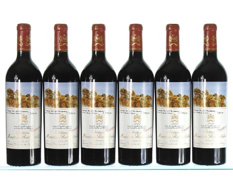 2004 Chateau Mouton Rothschild Premier Cru Classe, PauillacOWC6x75clPurchased and stored at The Wine Society since first rele