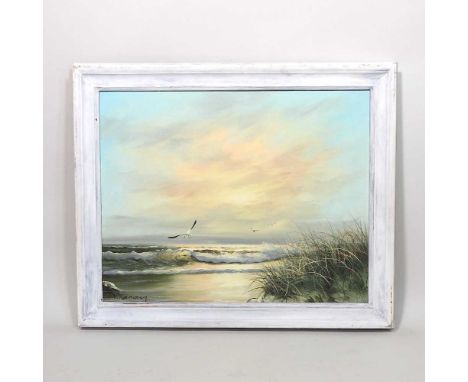 Tihaney, 20th century, seascape, signed oil on canvas, 39 x 50cm
