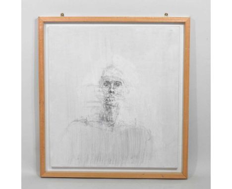 Attrributed to Hephzibah Rendle-Short, 20th century, head and shoulders portrait, mixed media, 55 x 50cm
