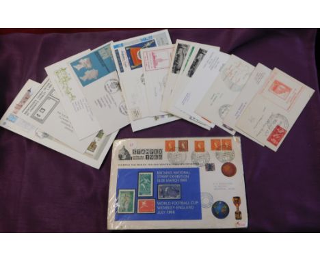Great Britain 1951-1980 17x covers issued for Philatelic Exhibitions or Congress all with relevant cachet cancels