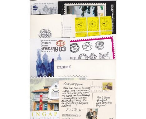 Postal History Exhibitions Small Collection of Postcards and Invitations Given to Mr Pearson Vice President of the FIDP Feder