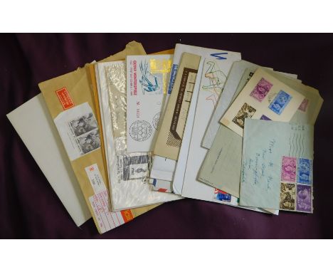 World wide 1948-1995 Olympics group of covers with Olympic issue postage
