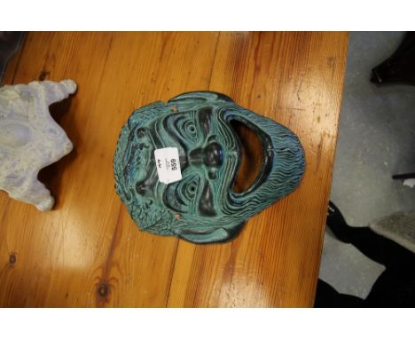 Ceramic Oriental Wall Mask