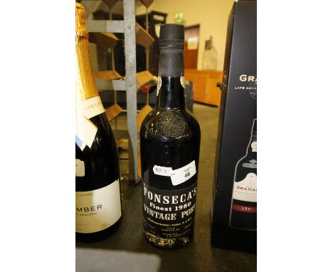 75cl Bottle of Fonseca Vintage Port 1980