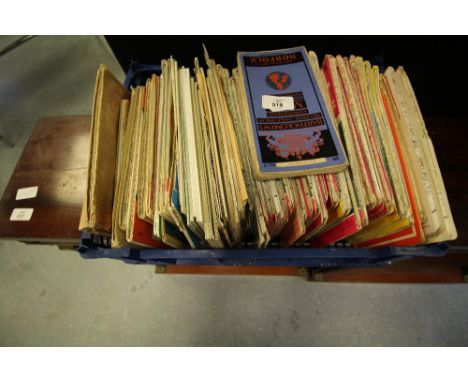 Box mixed Bartholomew, Ordnance Survey and other maps