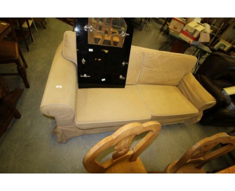 Two-seater sofa bed (A/F)