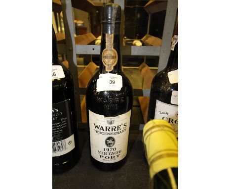 75cl Bottle Warre's Tercentenary Vintage Port 1970