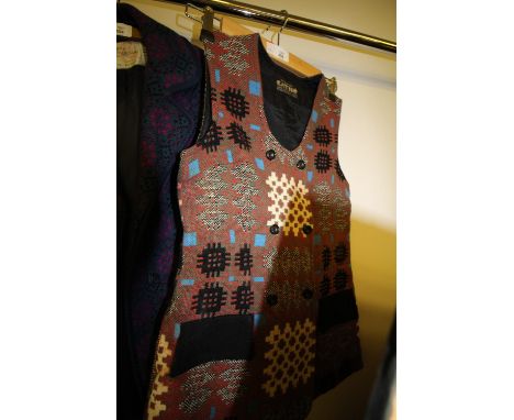 Welsh tapestry waistcoat