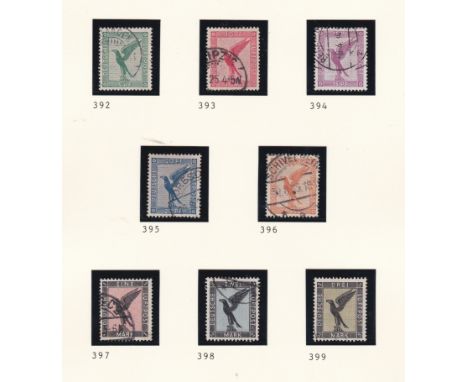 Germany 1926-1927 Air Issue SG392-399 set used; Michel P168 P169 unused; Michel P167 x 9 used each item displayed &amp; descr