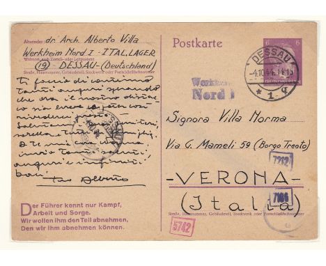 Germany 1941-1945 Definitive Postal Stationery Used M P312/06, P312/07, P312/09, P312b/09, P314; Unused "Get to know Germany"