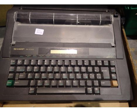 Sharp PA-3030s portable electric typewriter. Not available for in-house P&amp;P 