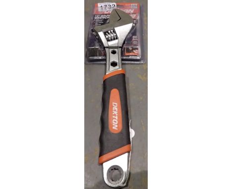 New and unused 12 inch adjustable wrench. P&amp;P Group 1 (£14+VAT for the first lot and £1+VAT for subsequent lots) 
