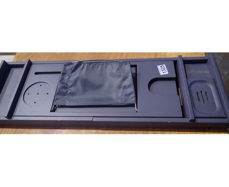 Grey painted over bath caddy. P&amp;P Group 3 (£25+VAT for the first lot and £5+VAT for subsequent lots) 