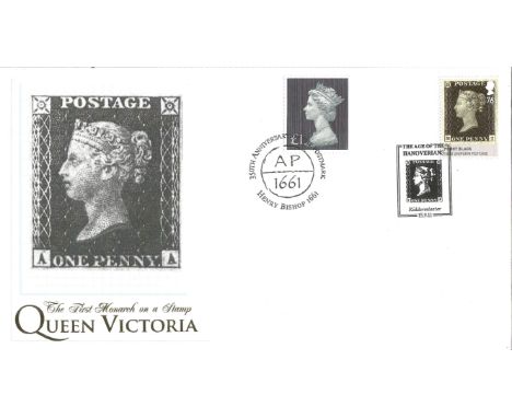 Queen Victoria The First Monarch on a Stamp unsigned Internetstamps official FDC series 4 cover No 32M limited edition 3 of 2