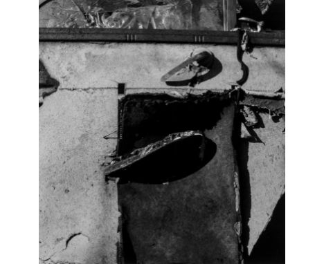Walker Evans (1903-1975)Untitled, (Door), circa 1973Gelatin silver print enlargement from a Polaroid Type 105 negative, circa